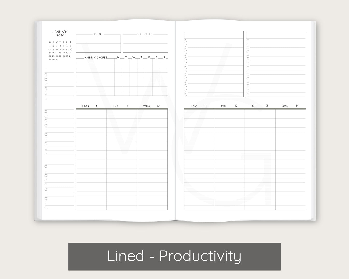 Little Birdies Signature Planner | Designed by Kay F.