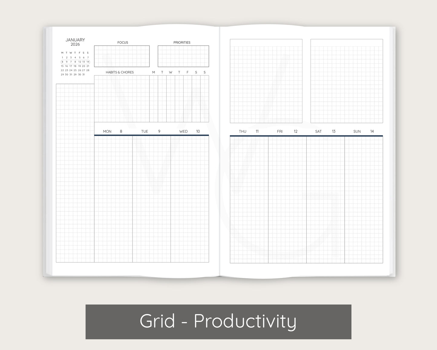 Midnight Toadstool Signature Planner