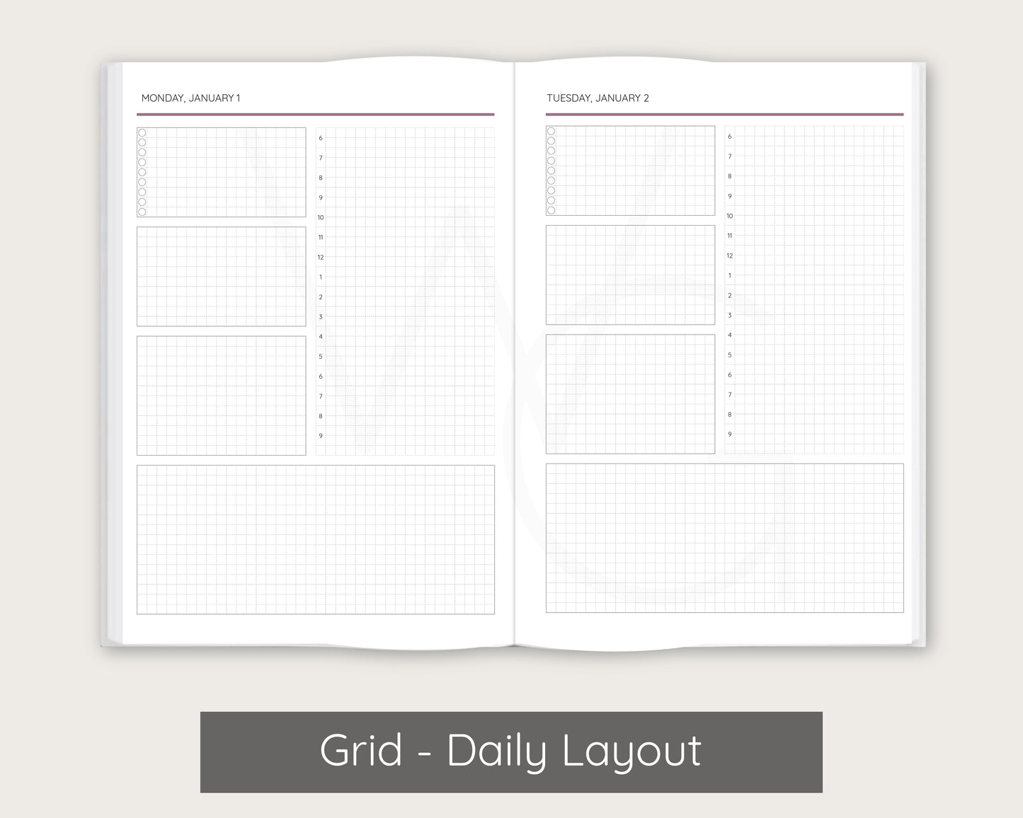 Painted Currents Signature Planner