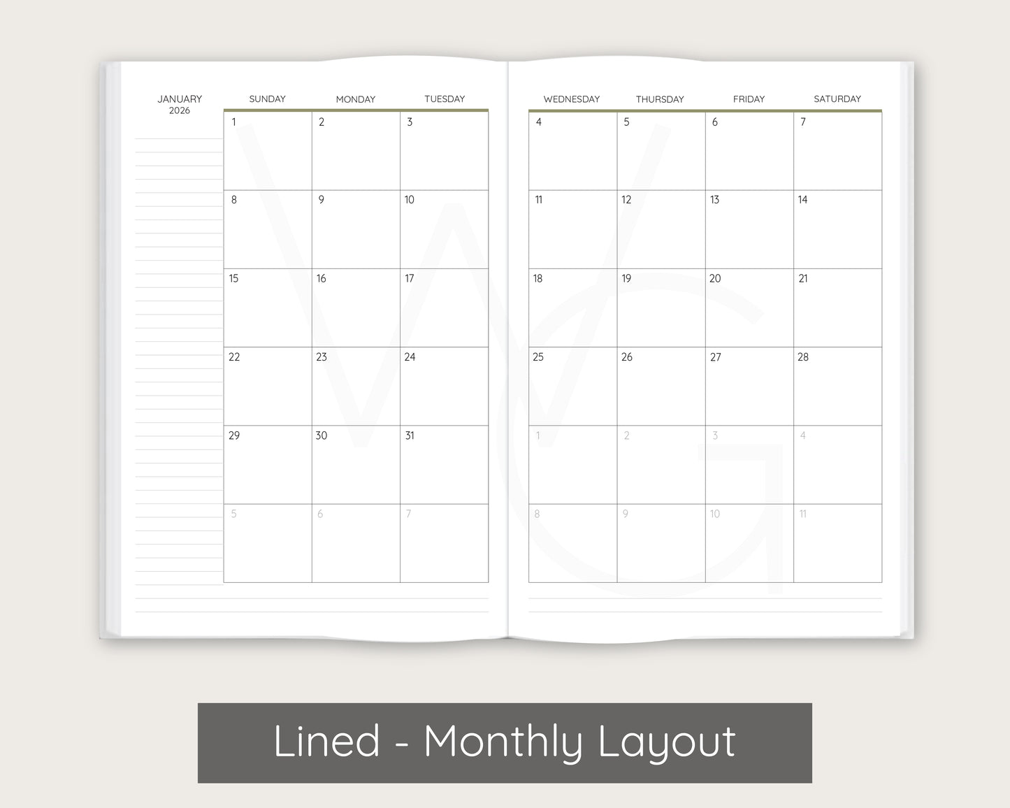 Prairie Garden Signature Planner