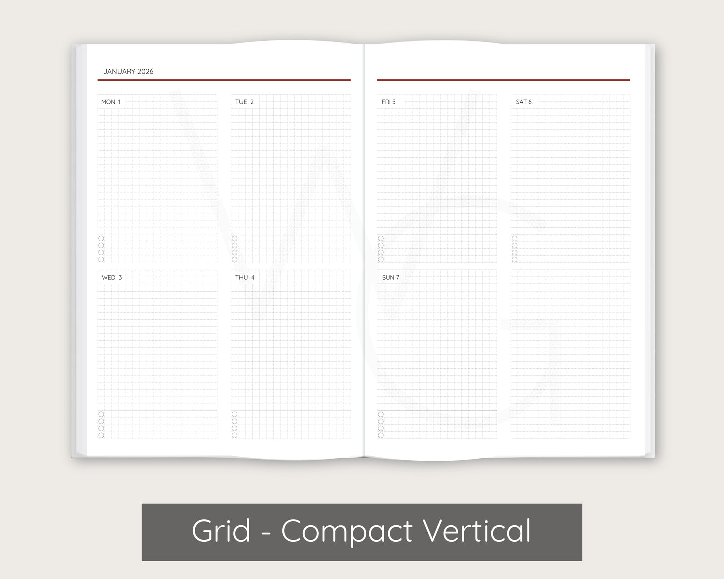Rustic Wings Signature Planner