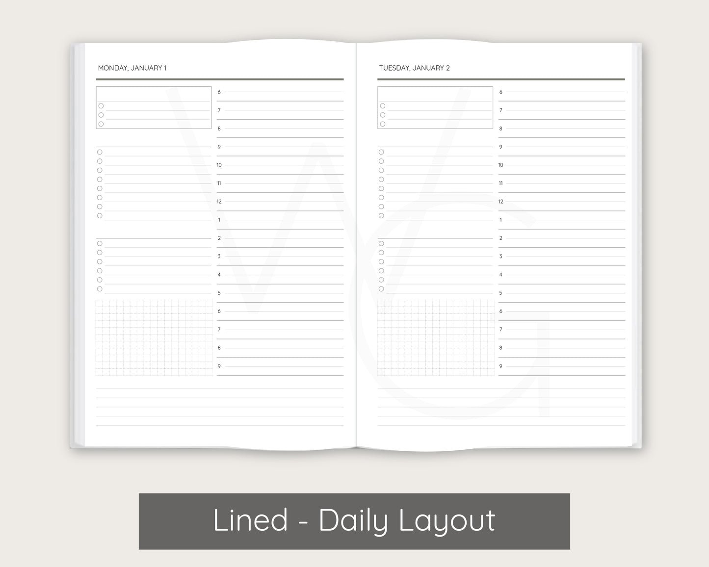 Dahlia - Stone Signature Planner