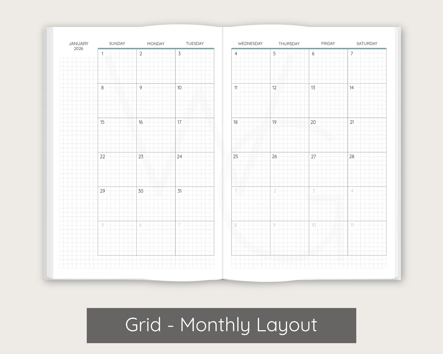 Sweet Birds Signature Planner