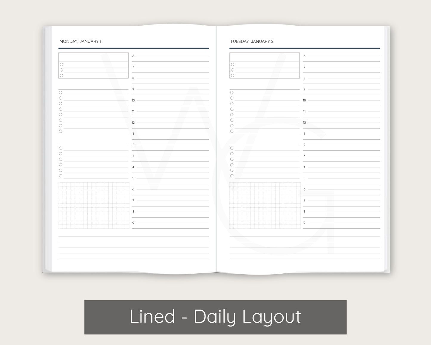 Sweet Birds Signature Planner