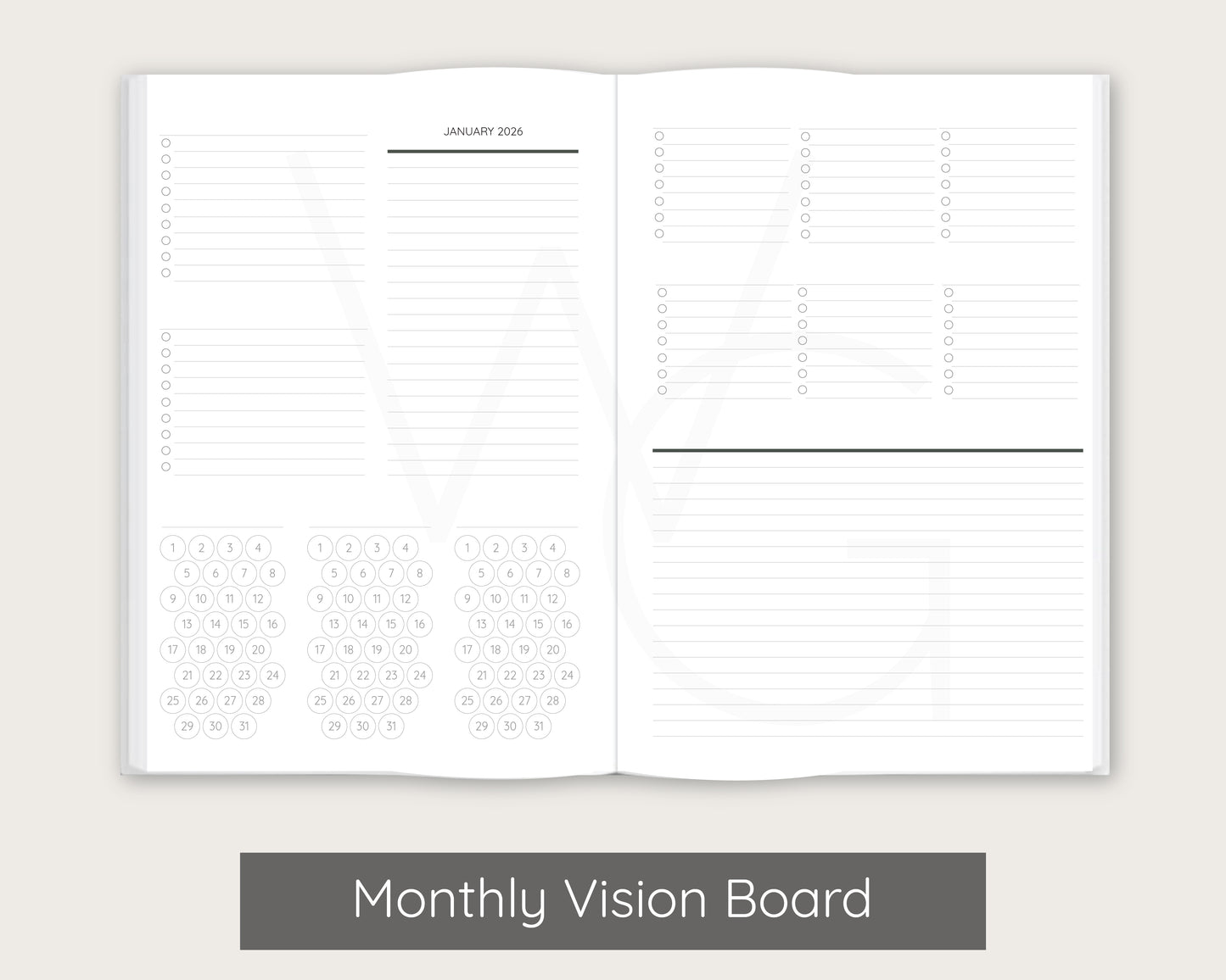 The Painted Village Signature Planner