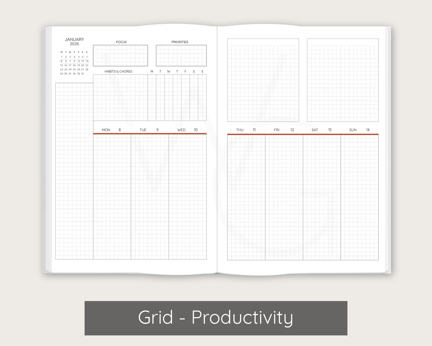 Thicket & Bloom Signature Planner