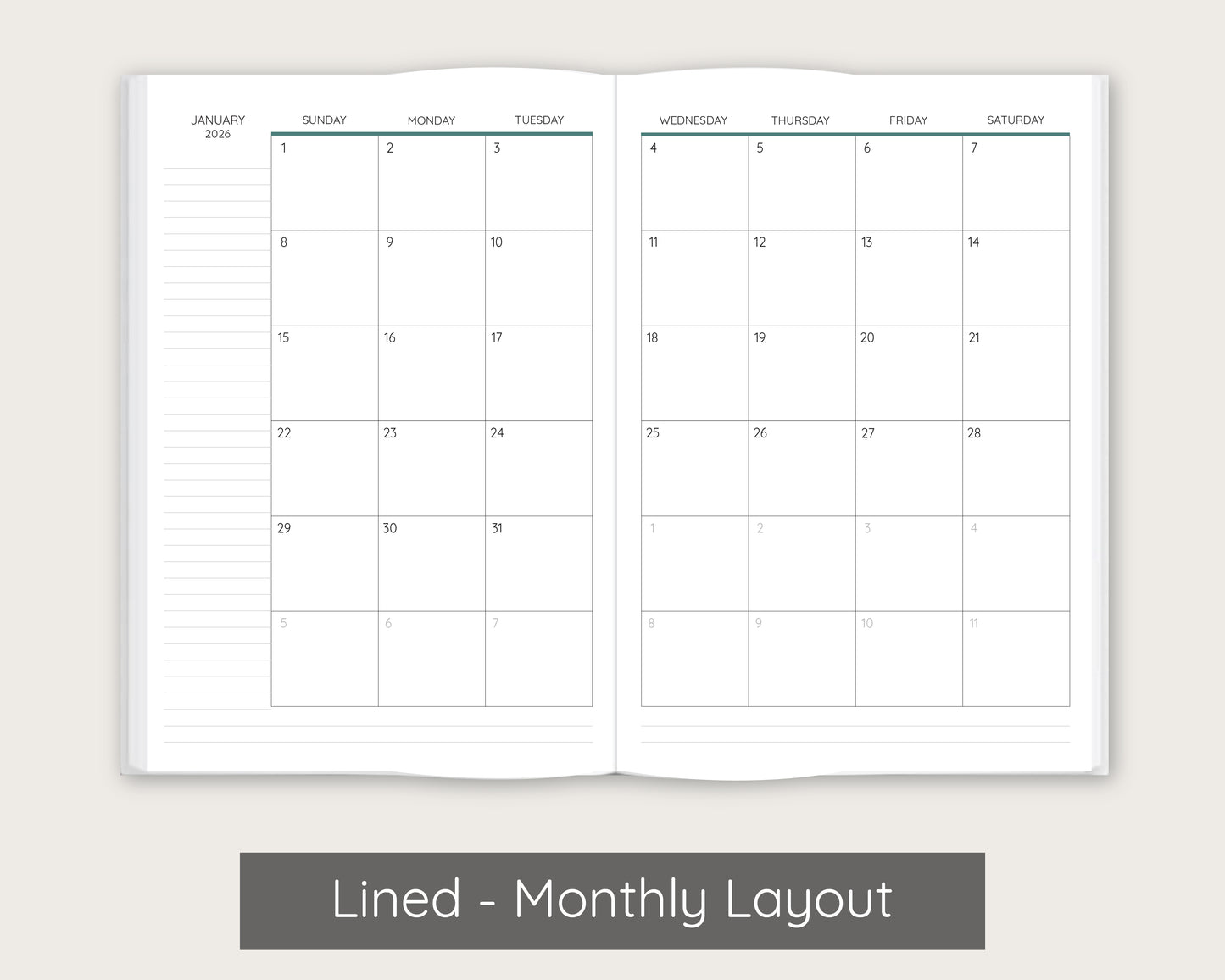 Unspoken Signature Planner