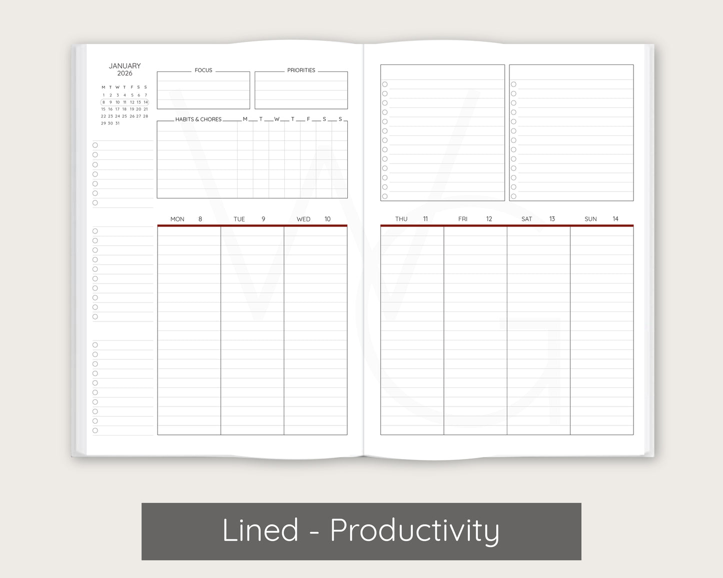 Unspoken Signature Planner