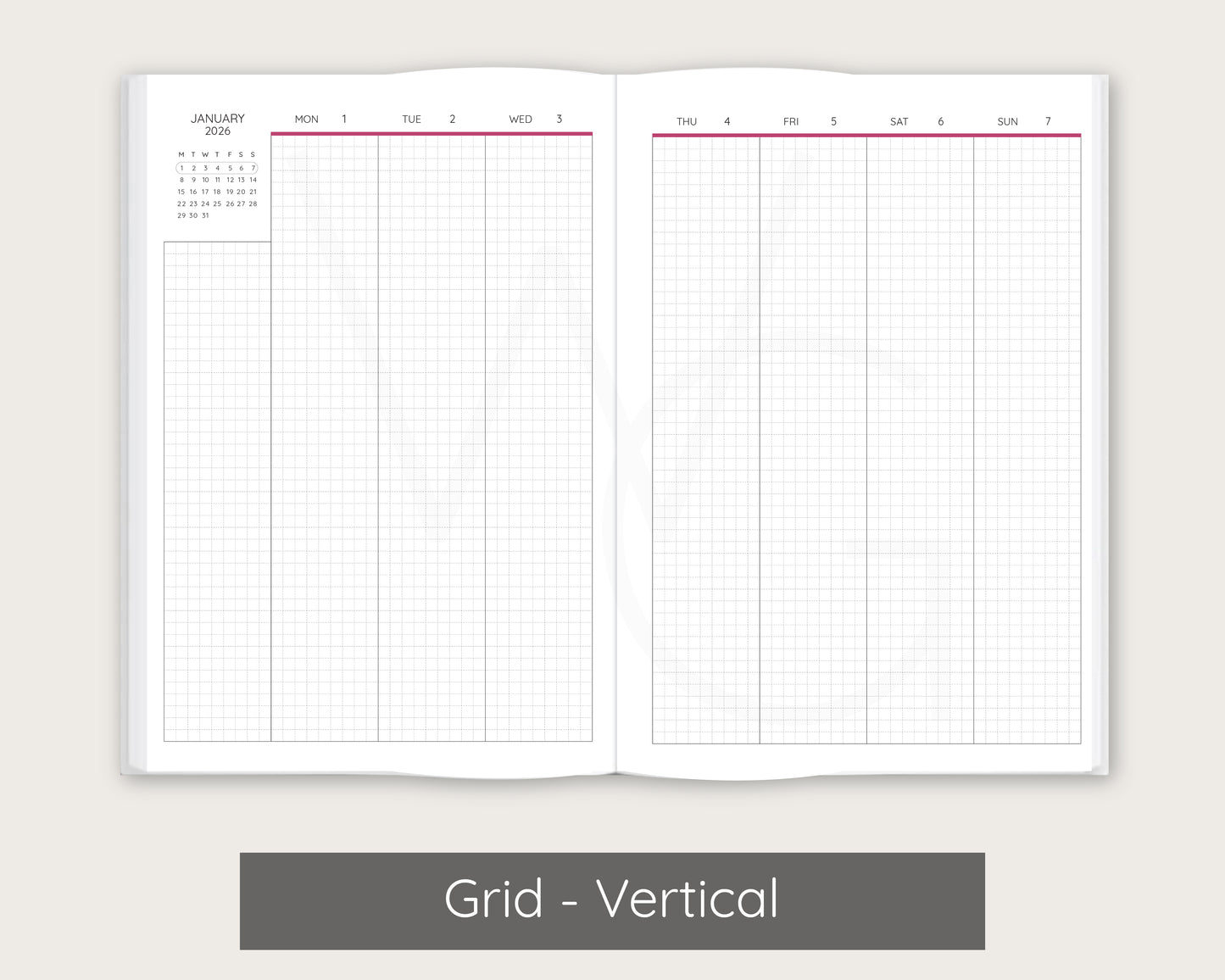 Dahlia - Wine Signature Planner