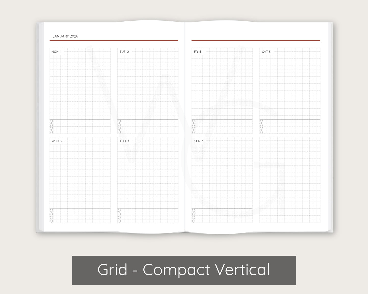 Woodland Caps Signature Planner