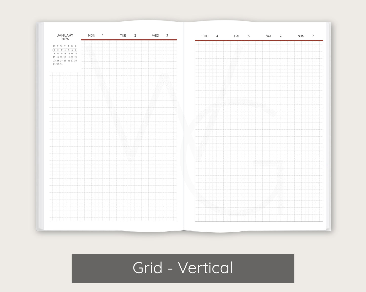 Woodland Caps Signature Planner