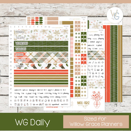 Willow Grace Planner Stickers - Daily Planner Stickers | WGD-136