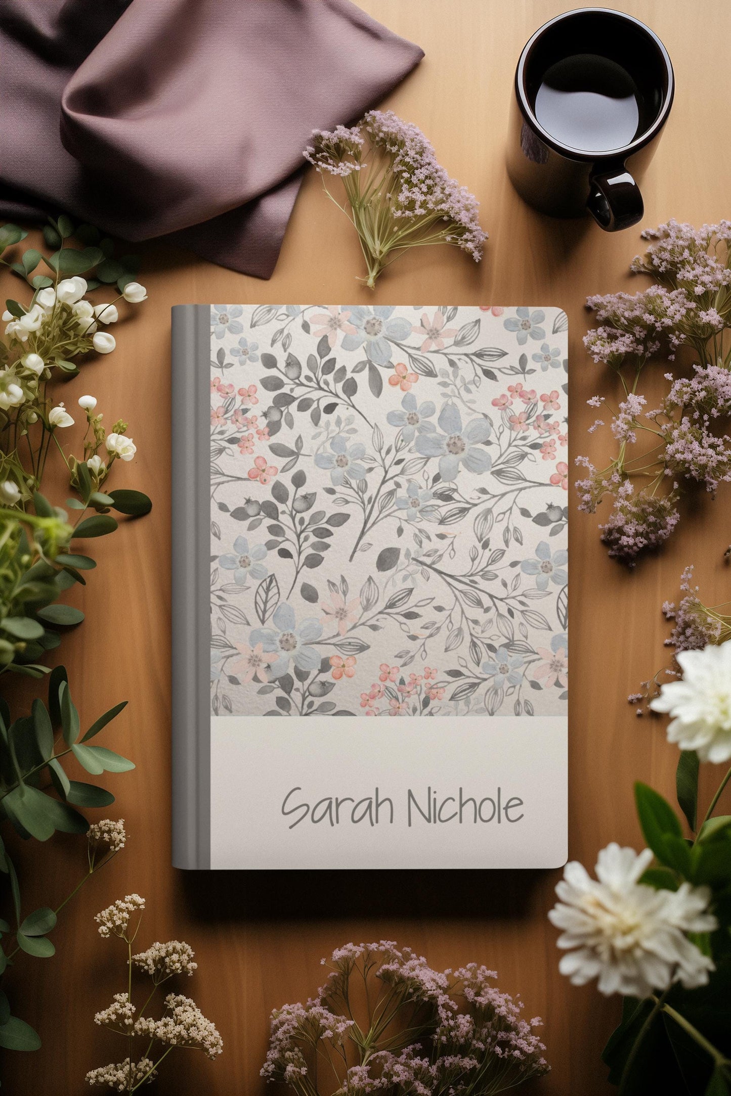 Weekly Personalized Planner | Horizontal Weekly Planner | Lined Layout | Vintage Blues