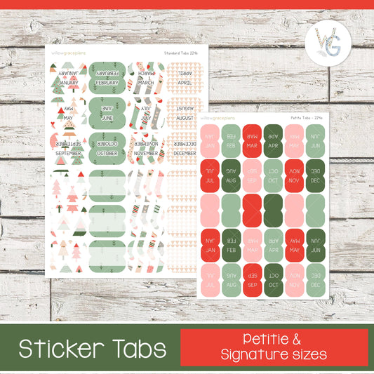 Planner Tabs • Tab Stickers • Planner Stickers • TB-224
