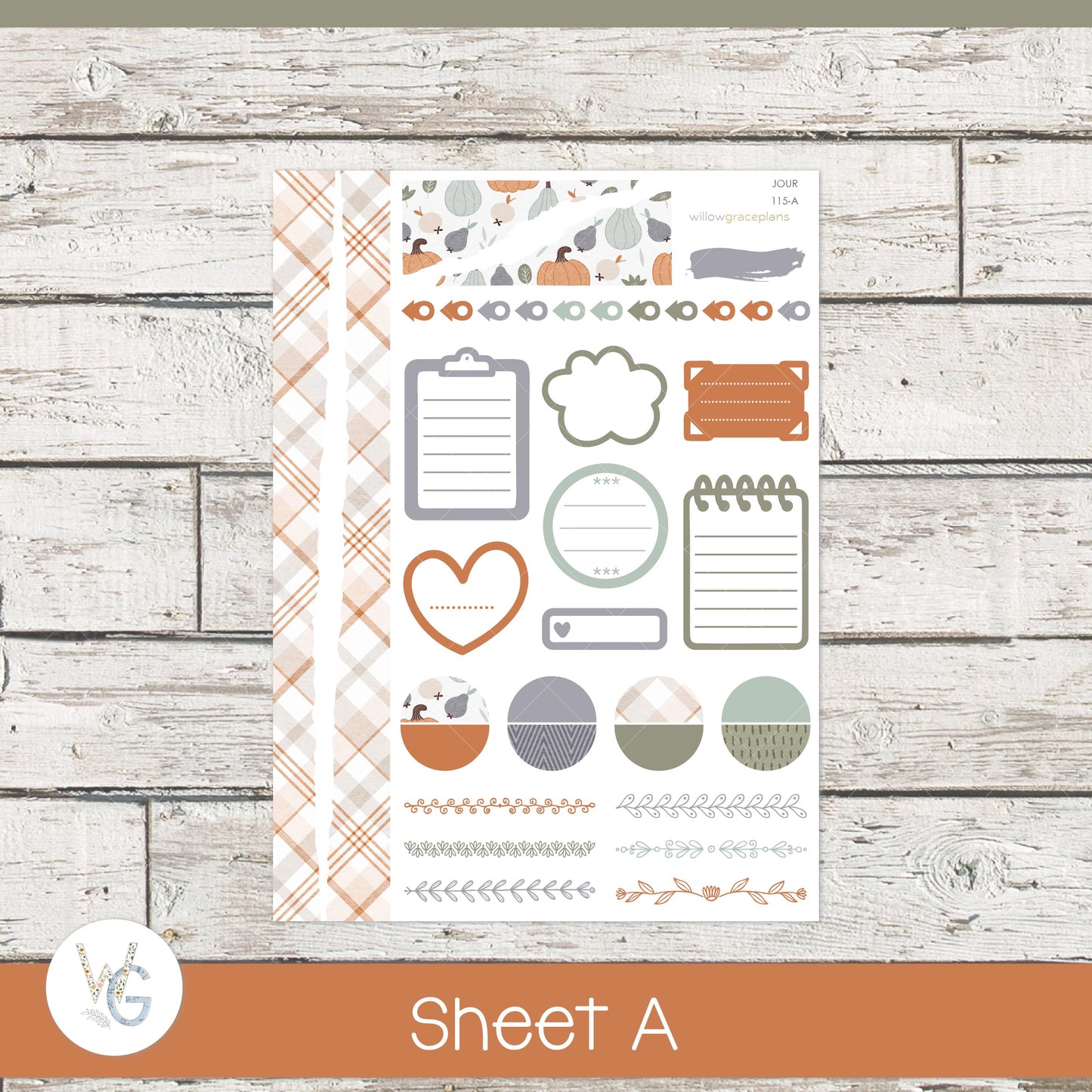 Journaling Stickers • Planner Stickers • JOUR-115