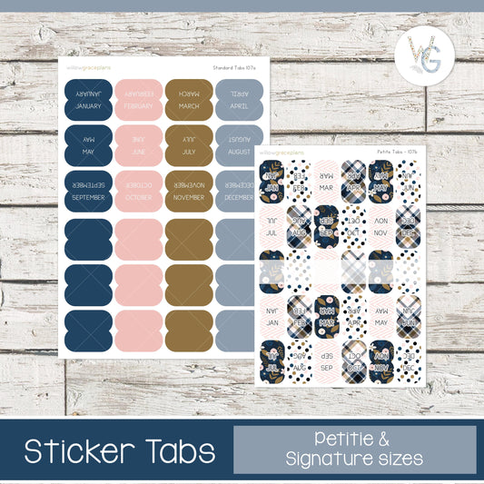 Planner Tabs • Tab Stickers • Planner Stickers • TB-107