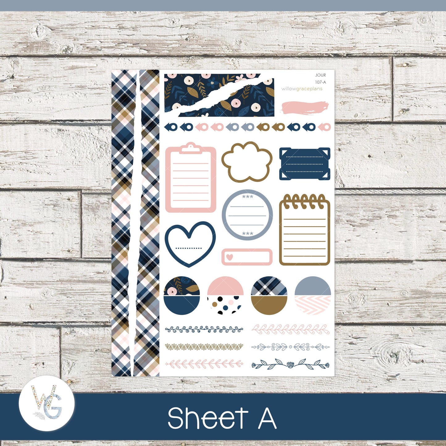 Journaling Stickers • Planner Stickers • JOUR-107