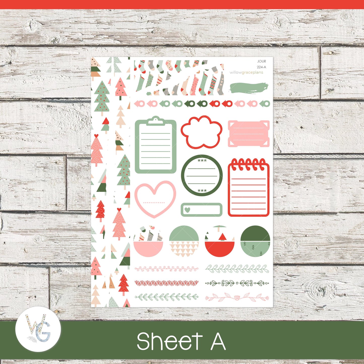 Journaling Stickers • Planner Stickers • JOUR-224