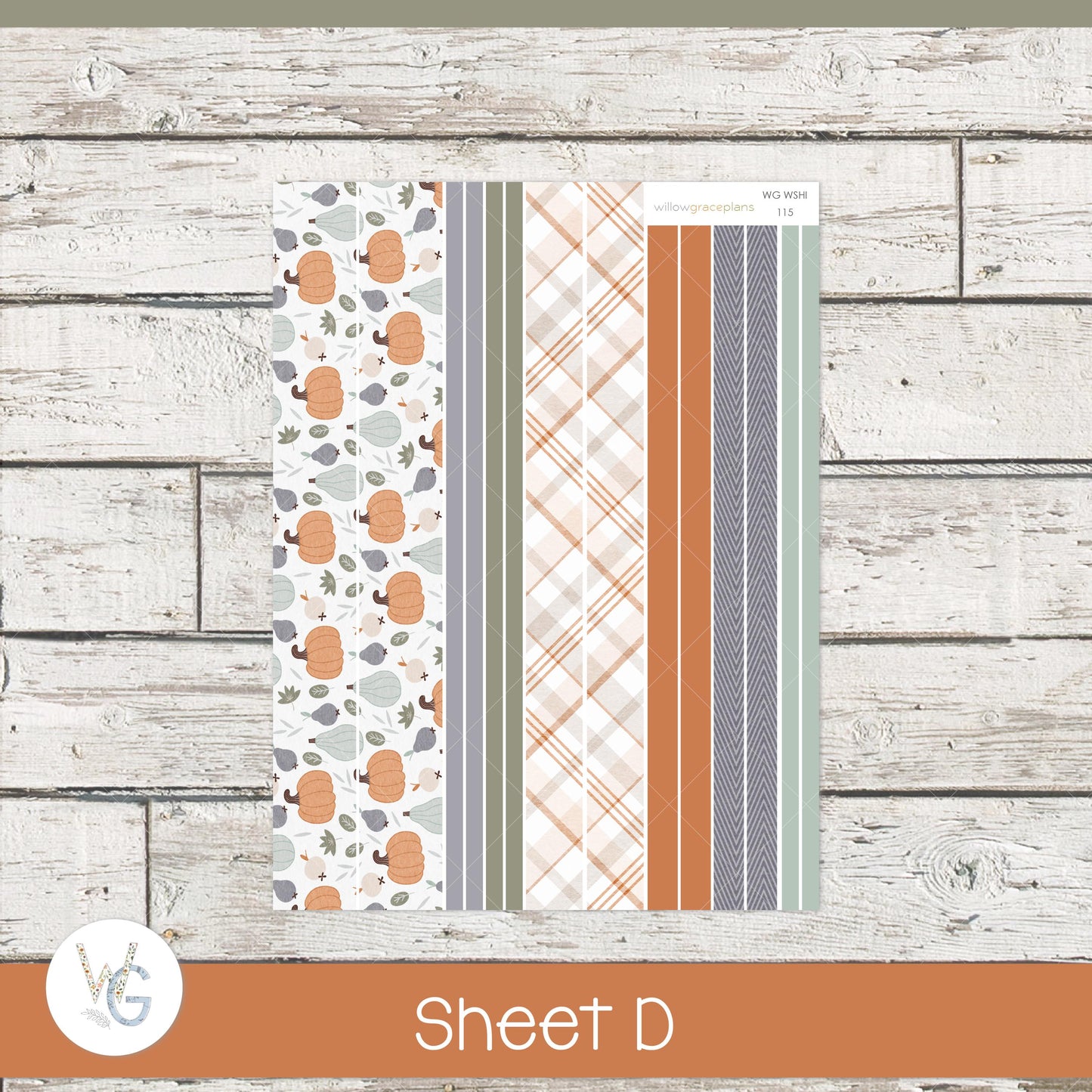 Willow Grace Planner Stickers - Weekly Planner Stickers | WGW-115