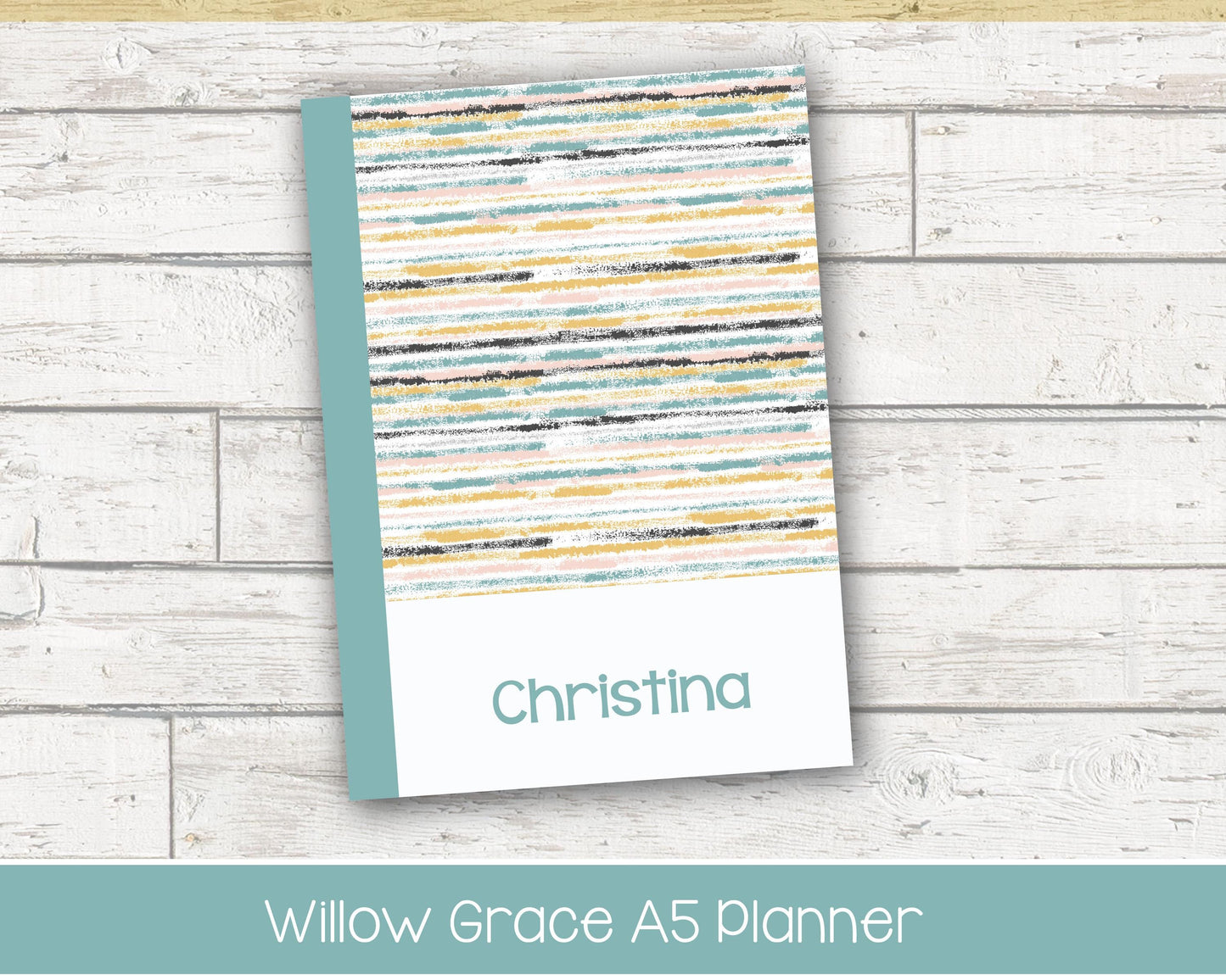 Personalized Day Planner | Day Planner | Lined Layout | Reflections